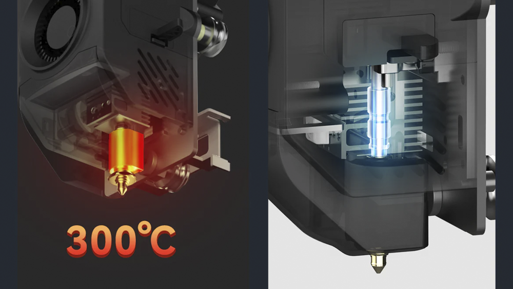 Kobra 3 Max Anycubic Hotend de Alta Temperatura