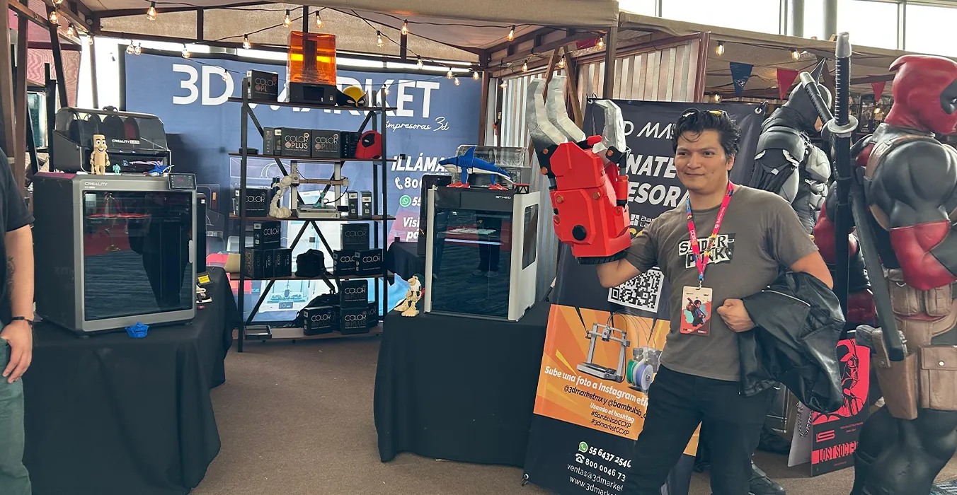 3D Market destaca en CCXP México con lo mejor en impresión 3D-3