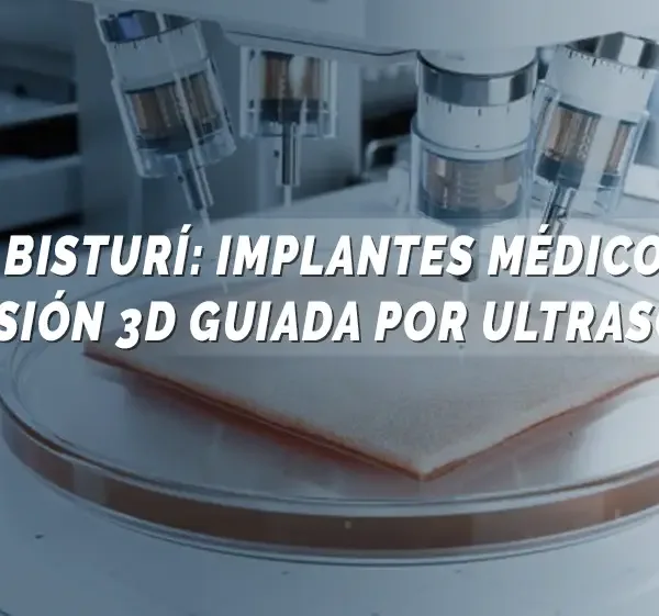 impresión 3D guiada por ultrasonido