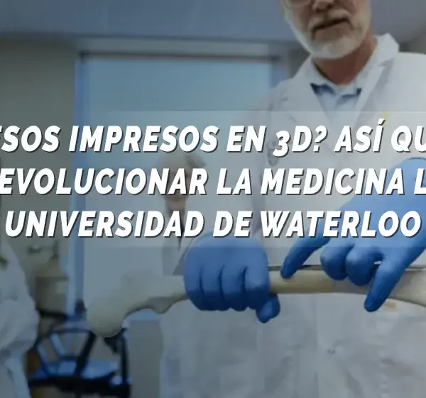 huesos impresos en 3D