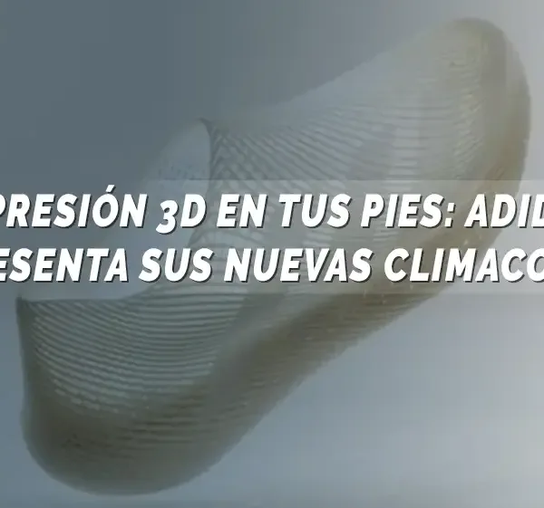 Impresión 3D en tus pies