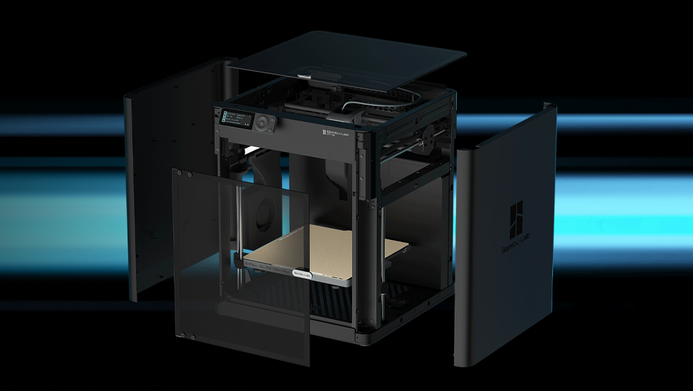 P1S AMS 2 Pro Combo Bambu Lab Nivelación Automática