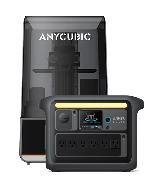 Anycubic M7 Pro + Anker SOLIX C1000X