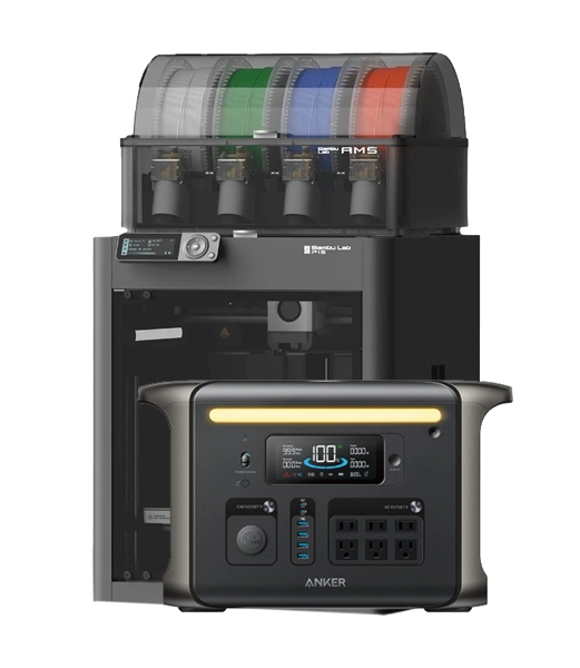 P1S COMBO Bambu Lab + Anker SOLIX F1500