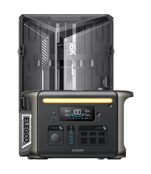 Saturn 4 Ultra 16K + Anker SOLIX F1500