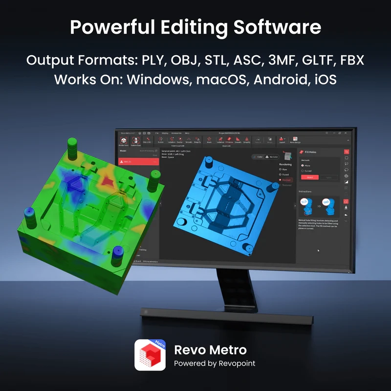 MetroY & MetroY Pro Revopoint Software